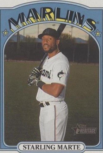 2021 Topps Heritage - Starling Marte #131