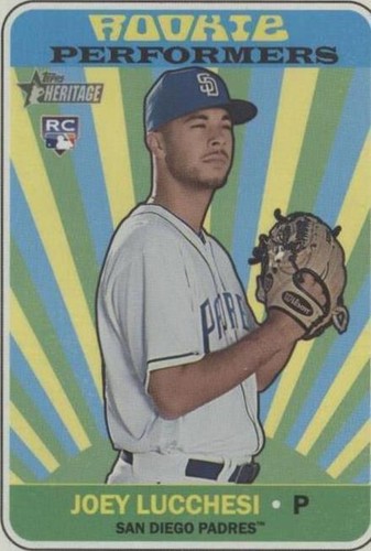 2018 Topps Heritage High Number - Joey Lucchesi #RP-JL