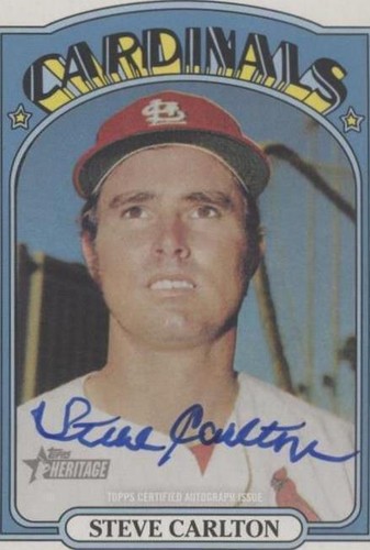 2021 Topps Heritage High Number - Steve Carlton #ROA-SC