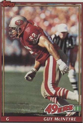 1991 Topps Guy McIntyre #61
