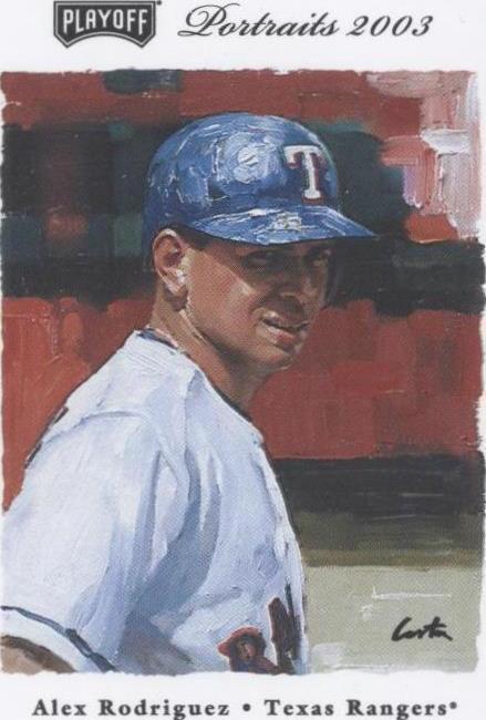 2003 Playoff Portraits - Alex Rodriguez #65