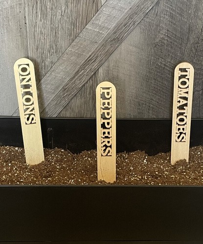 - Garden Plant Labels - Veggie Marker