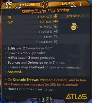 BORDERLANDS 3 MODDED - BUY 2 GET 2 FREE - PS5/PS4/PC/XBOX - LEVEL 1 GODMODE