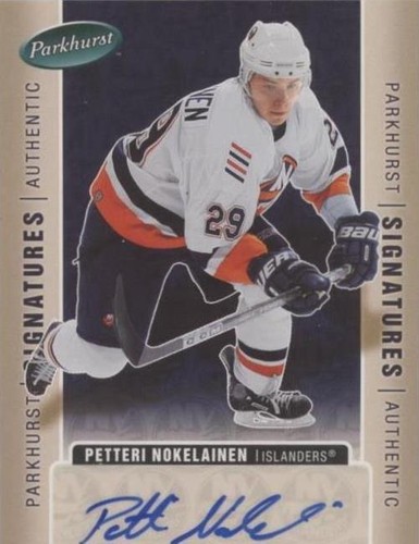 2005-06 Parkhurst - Petteri Nokelainen #PN