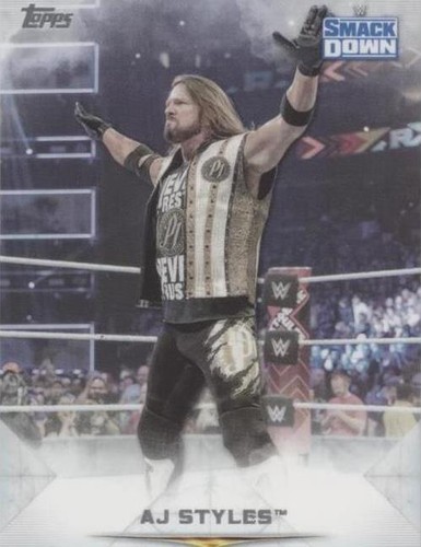 2020 Topps WWE Undisputed - AJ Styles #25