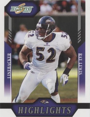 2004 Score Ray Lewis #363