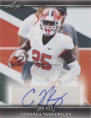 2017 Leaf Draft Cordrea Tankersley #A-CT1