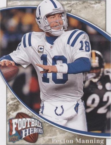 2009 Upper Deck Football Heroes Peyton Manning #29