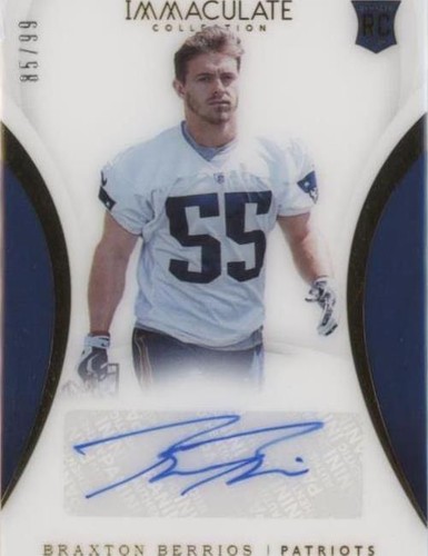 2018 Panini Immaculate Collection Braxton Berrios #142