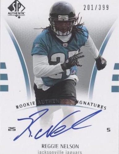 2007 SP Authentic Reggie Nelson #256