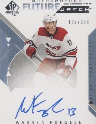 2018-19 SP Authentic - Warren Foegele #161