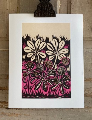 Petra Borner Sweet Dreams Abstract Nordic Floral Art Print New Scandinavian