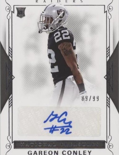 2017 Panini National Treasures Gareon Conley #124
