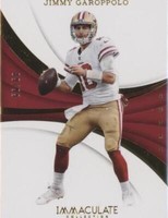 2018 Panini Immaculate Collection Jimmy Garoppolo #90