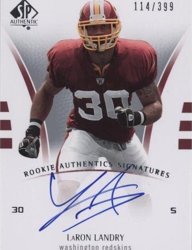 2007 SP Authentic LaRon Landry #252