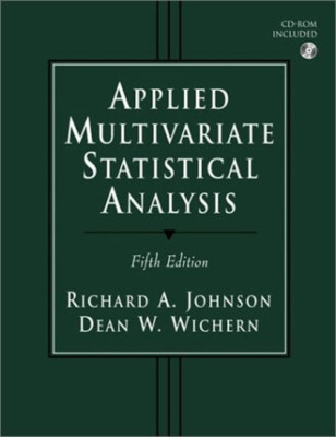 Applied Multivariate Statistical Analysis Compact Disc
