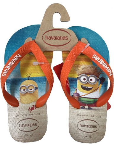 Вьетнамки Havaianas Kids Minions - Сделано в Бразилии