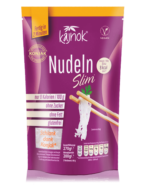 Konjak Nudeln Slim von kajnok - Pasta aus Konjak Glucomannan zum Abnehmen