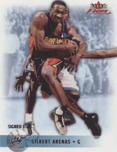 2003-04 Fleer Focus - Gilbert Arenas #19