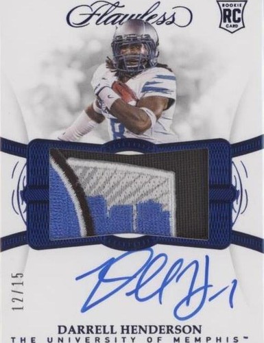 2019 Panini Flawless Collegiate Darrell Henderson #144