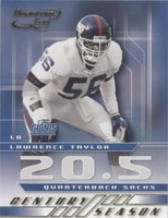 2001 Quantum Leaf Lawrence Taylor #CS - 15