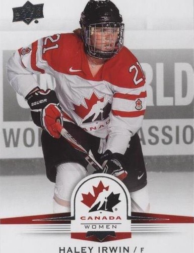 2014 Upper Deck Team Canada Juniors - Haley Irwin #73