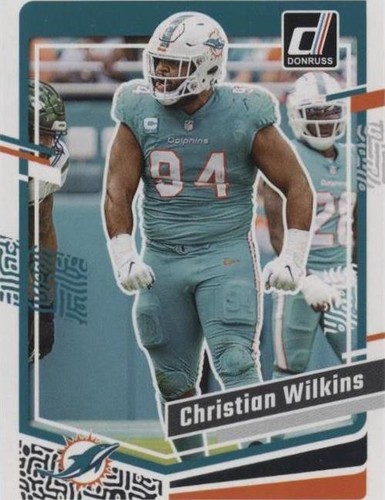 2023 Panini Donruss Christian Wilkins #182