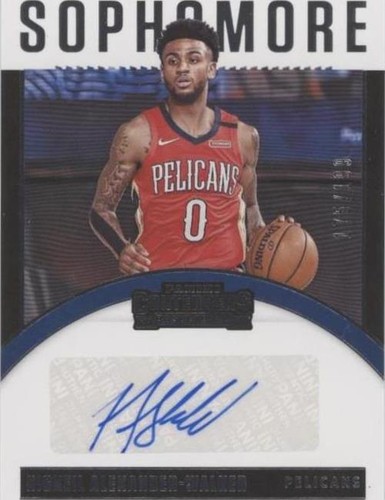 2020-21 Panini Contenders - Nickeil Alexander-Walker #SC-NAW