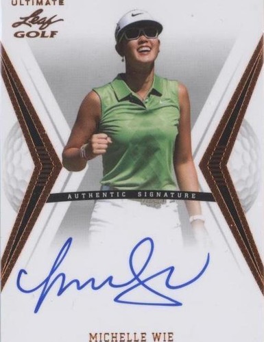 2012 Leaf Ultimate - Michelle Wie #BA-MW1