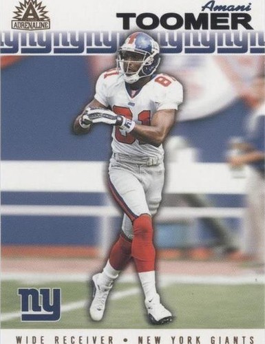 2002 Pacific Adrenaline Amani Toomer #189