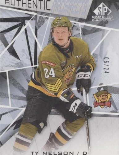 2021-22 Upper Deck SP Game Used CHL Edition - Ty Nelson #17