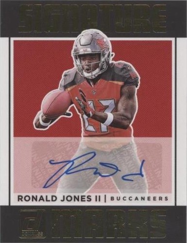 2018 Panini Donruss Ronald Jones II #SM-RJ