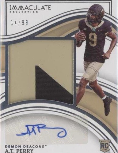 2023 Panini Immaculate Collection Collegiate A.T. Perry #23