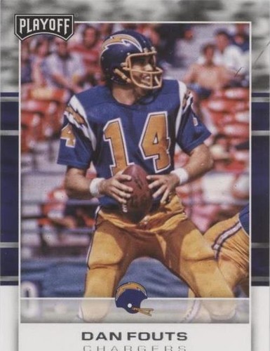 2017 Panini Playoff Dan Fouts #141