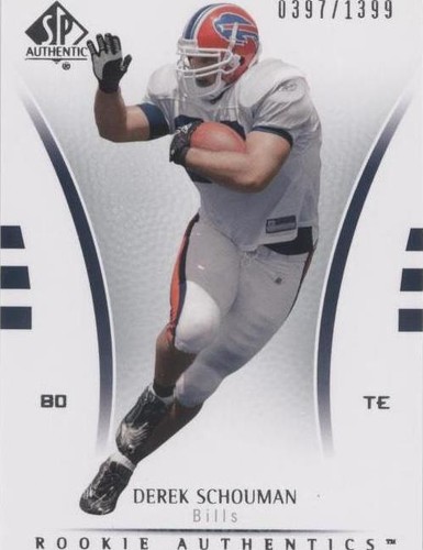 2007 SP Authentic Derek Schouman #104
