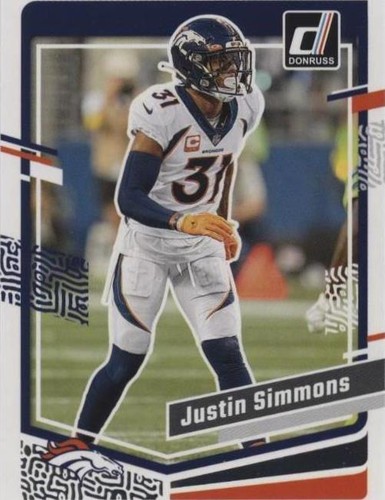 2023 Panini Donruss Justin Simmons #91