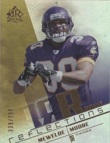 2004 Upper Deck Reflections Mewelde Moore #127