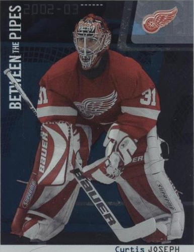 2002-03 In the Game Be A Player Between the Pipes - Curtis Joseph #17
