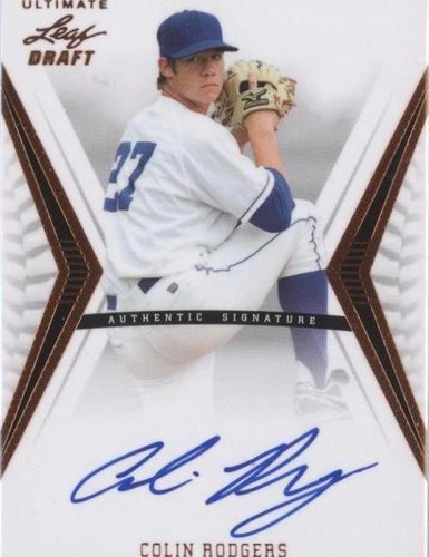 2012 Leaf Ultimate Draft - Colin Rodgers #BA-CR1