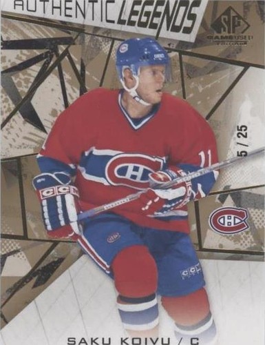 2021-22 Upper Deck SP Game Used - Saku Koivu #106