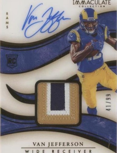 2020 Panini Immaculate Collection Van Jefferson #128