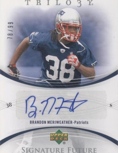 2007 Upper Deck Trilogy Brandon Meriweather #FS-BM