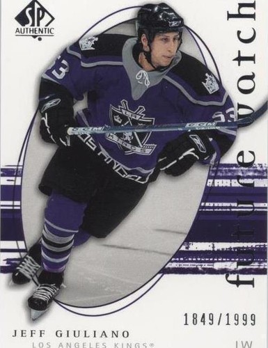 2005-06 SP Authentic - Jeff Giuliano #228