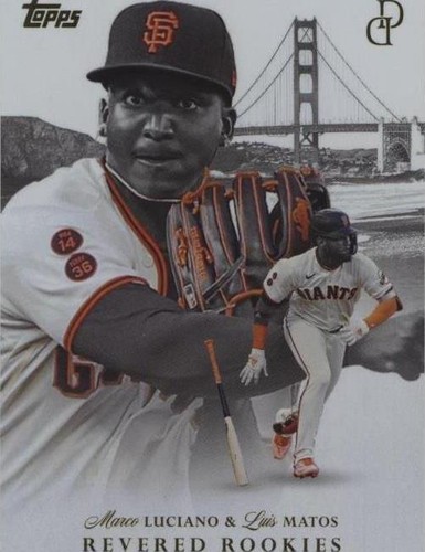 2024 Topps Dynamic Duals - Luis Matos Marco Luciano #RR-04