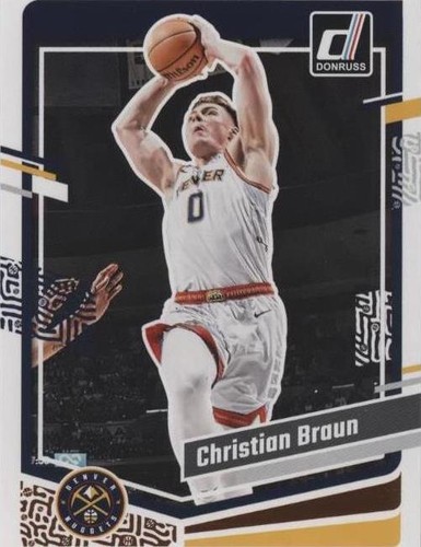 2023-24 Panini Donruss - Christian Braun #160