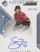 2018-19 SP Authentic - Spencer Foo #168