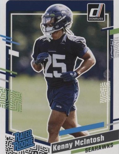 KENNY MCINTOSH 2024 SELECT SIGNATURES TIE DYE PRIZM SEAHAWKS