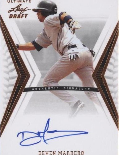 2012 Leaf Ultimate Draft - Deven Marrero #BA-DM1