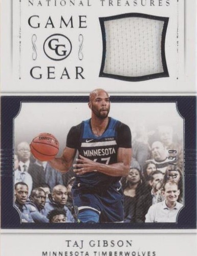 2018-19 Panini National Treasures - Taj Gibson #GGR-TG