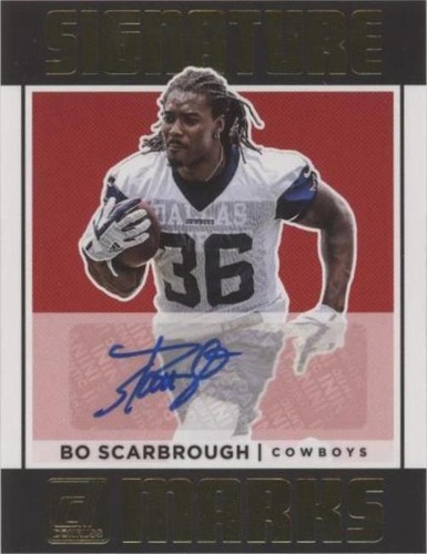2018 Panini Donruss Bo Scarbrough #SM-BS